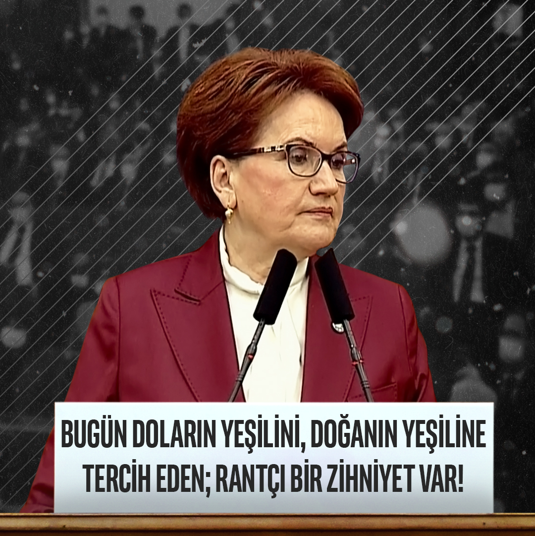 Türkiye’de hâlâ doların yeşilini, doğanın yeşiline tercih eden rantçı bir zihniyet var!