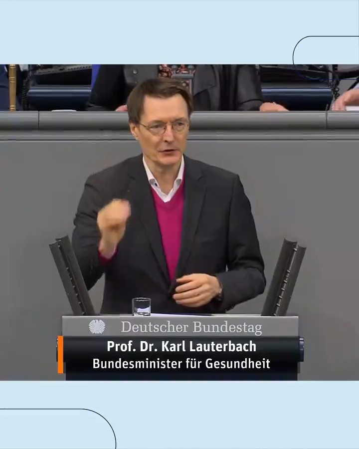 „Wir verfolgen zwei Ziele: den Schwarzmarkt zu bekämpfen und einen besseren Kinder- und Jugendschutz zu erreichen“, sagte Prof. Karl Lauterbach heute im #Bundestag bei der Debatte zum #Cannabis|gesetz.