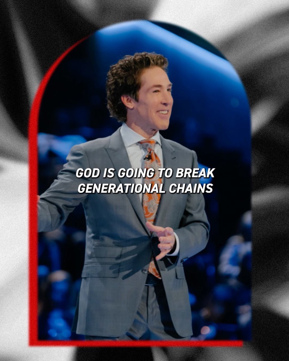 You’ve been carrying the weight of other people’s baggage in your family line. You couldn’t help it. It was passed down. God is about to lift that burden. He’s about to lighten that load. Check out Joel's message, "Generational Breakthroughs":