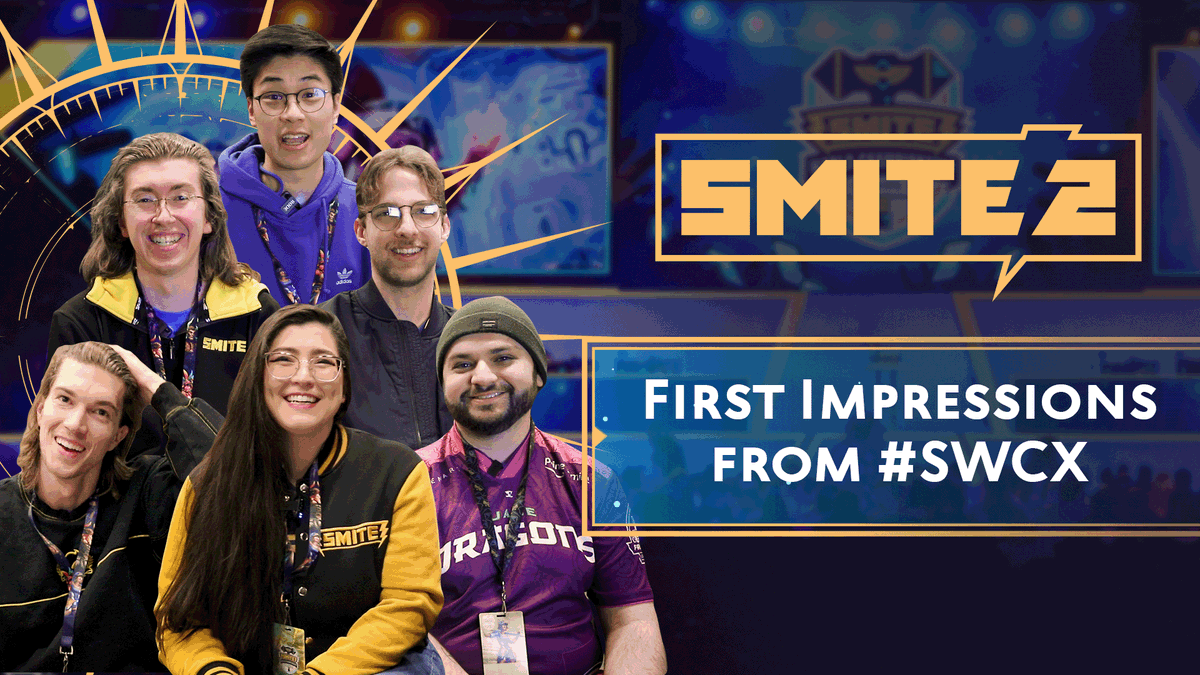 A handful of fans and community members got to get their hands on SMITE 2 at #SWCX! Check out this video to hear some of their first impressions of the game and be sure to wishlist and sign up for Alpha for your chance to play later this Spring! ⚡