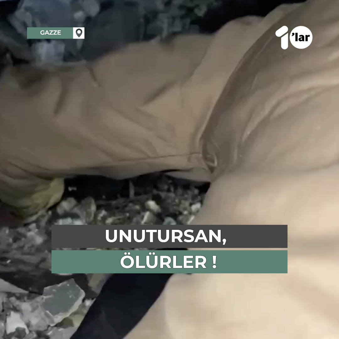 Türk medyası ve haber kanalları, sizi yanıltmasın ! İsrail, durmaksızın yok ediyor. Dün gece sadece bir saldırıda 40 Gazzeli çocuk ve kadın hayatını kaybetti, 100'den fazla kişi yaralandı. Filistinli kameraman Muhammed Ebu Samra, Deir el-Balah'taki bir evin enkazındaki kurtarrma çalışmalarını kaydetti.