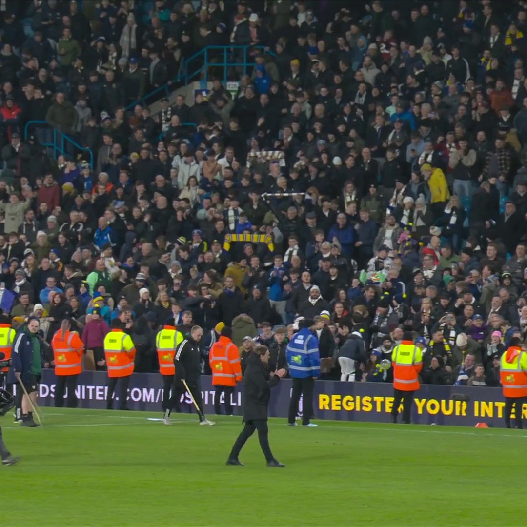 Just look at what that win means to Daniel Farke and the Leeds fans 👊