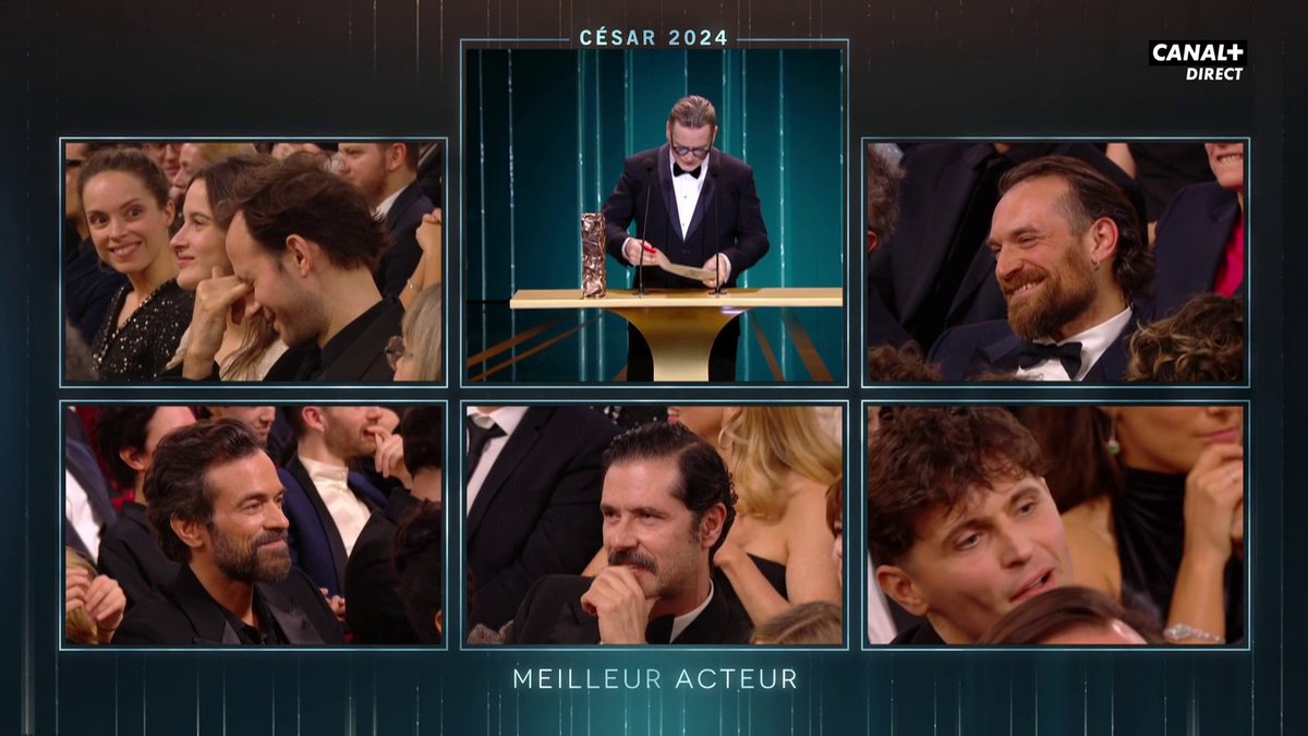 "Et le César du Meilleur acteur est décerné à Benoît M..." 😂 #César2024