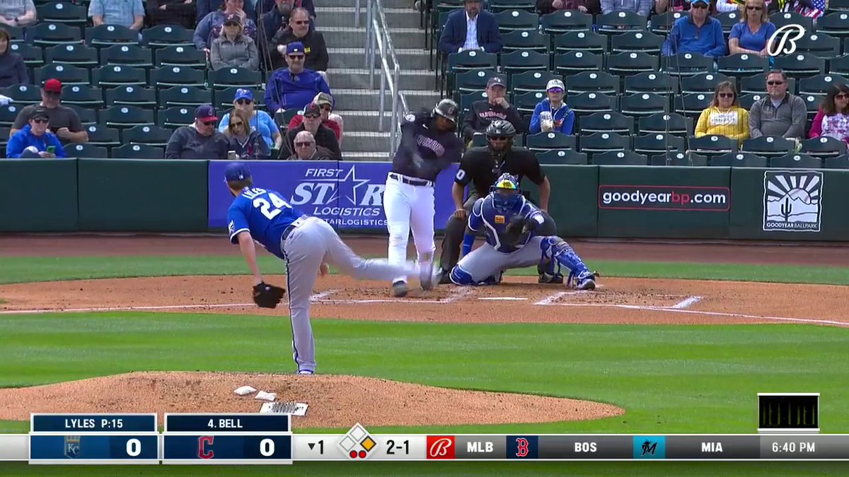 You know you crushed a ball when you swing and it sounds like a shotgun went off