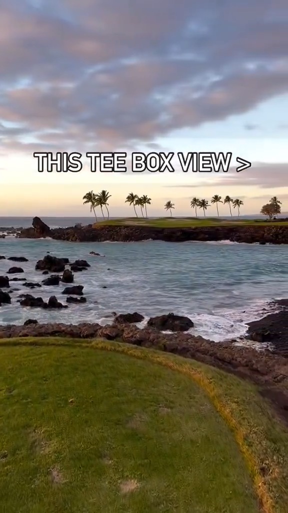 Absolutely stunning. 😍 (📹: TikTok/ golfflicious)