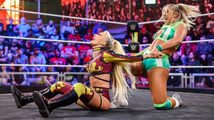 .karmen petrovic 🗡 and Brinley Reece face off in a pivotal matchup... PLUS, CHASIN’GR8NESS and Tyriek Igwe look to force a third match in their Best of Three series against Hank Walker and Tank Ledger! #NXTLevelUp