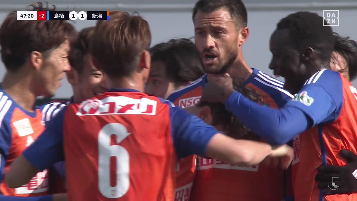 ／ 開幕節からゴラッソ！ ＼ 谷口海斗が右足一閃⚡️ 強烈弾で試合を振り出しに戻す 🏆明治安田J1リーグ第1節 🆚鳥栖×新潟 📺#DAZN ライブ配信