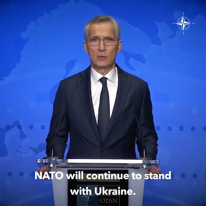 #NATO stands with #Ukraine.