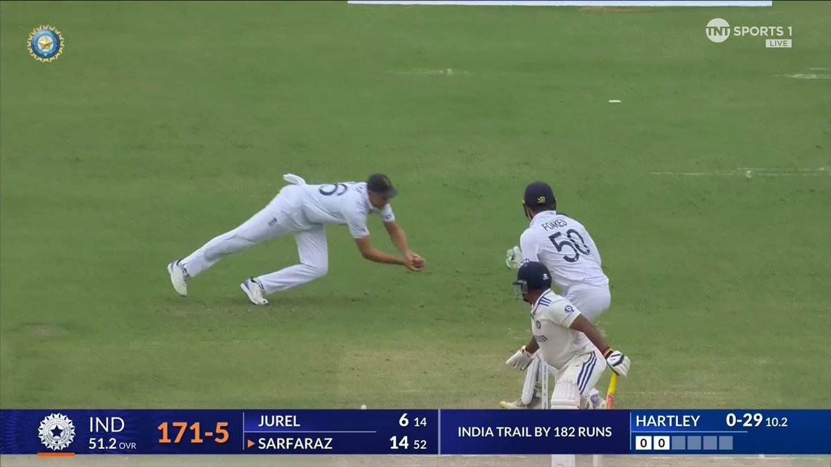 What a catch from Joe Root! 😮💨 #INDvENG