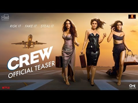 Kursi ki peti baandh lein, kyuki yahan ka taapmaan aapke liye bahot garm hone vala hai ❤🔥 📽: #CrewTeaser out now #CrewInCinemasOnMarch29 #Tabu #KareenaKapoorKhan Kriti Sanon DILJIT DOSANJH and a special appearance by Kapil Sharma Saswata Chatterjee #RajeshSharma #ShobhaKapoor Anil Kapoor Ektaa R Kapoor Rhea Kapoor Kumar Taurani #RajeshKrishnan #MehulSuri #NidhiMehra #PaarthJoshi #VivekKoka #AnirudhSharma BalajiMotionPictures #AKFCN Tips Films & Music