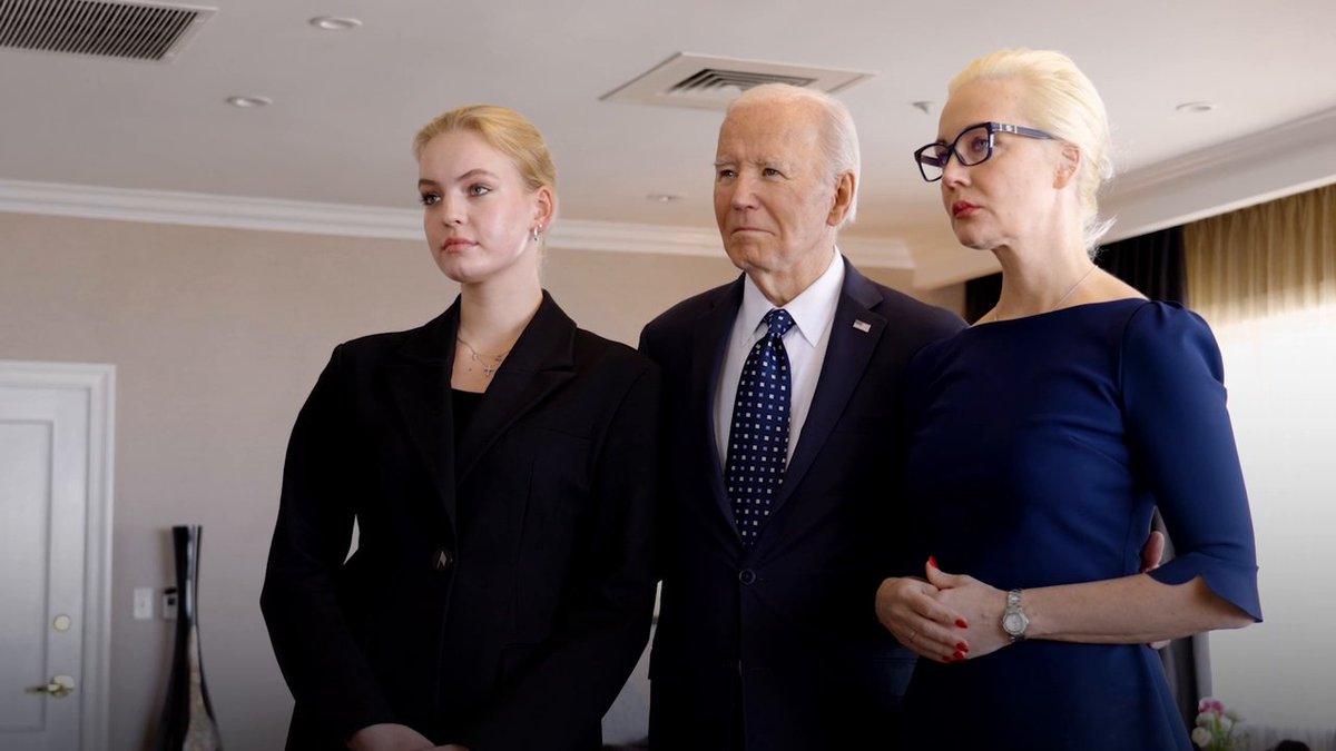 Aleksey Navalny’s wife, Yulia, and daughter, Dasha, embody his incredible courage. I was so proud to meet with them and tell them in person: We’re not letting up. His vision for a brighter future for Russia will live on.