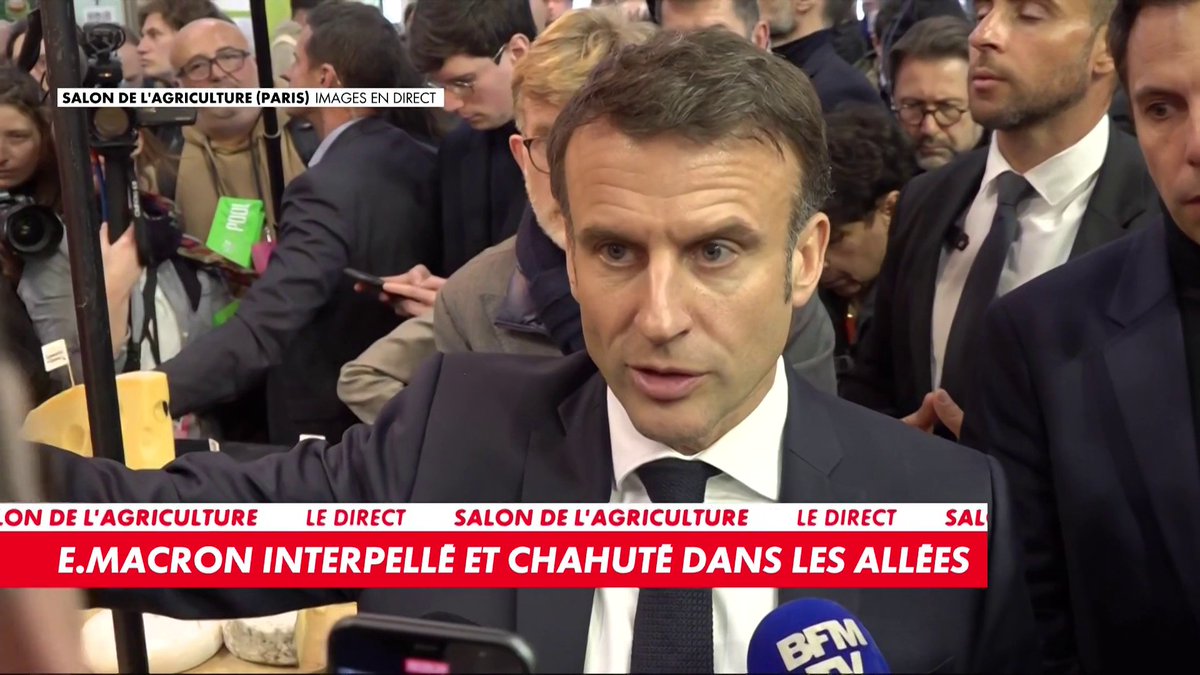 «Le Rassemblement National, c'est le parti du Frexit», tacle Emmanuel Macron