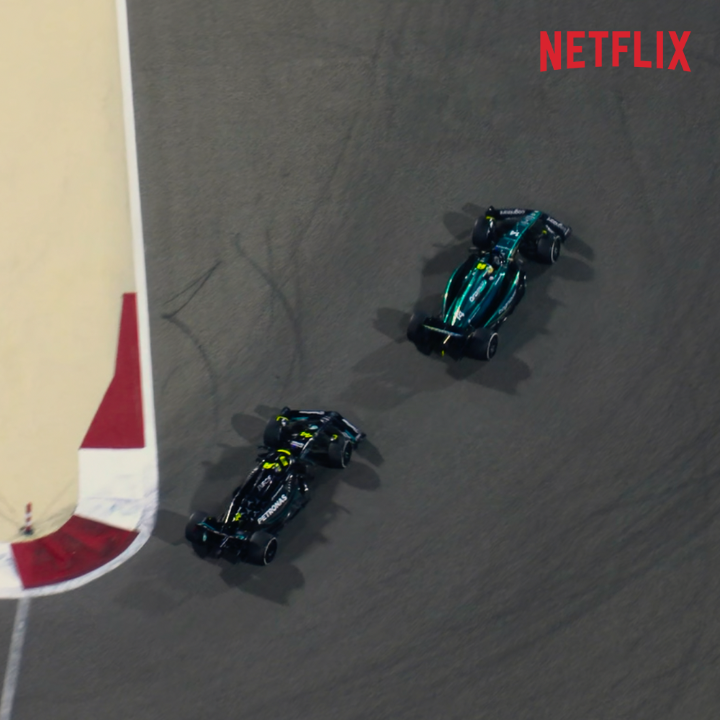 Alonso: "Pienso seguir luchando" El fragmento del hachazo de Alonso a Hamilton en Bahrein 2023 en DTS.