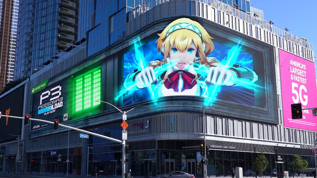 Did you catch Aigis landing in Los Angeles and New York City for the launch of Persona 3 Reload?✨ Play now: