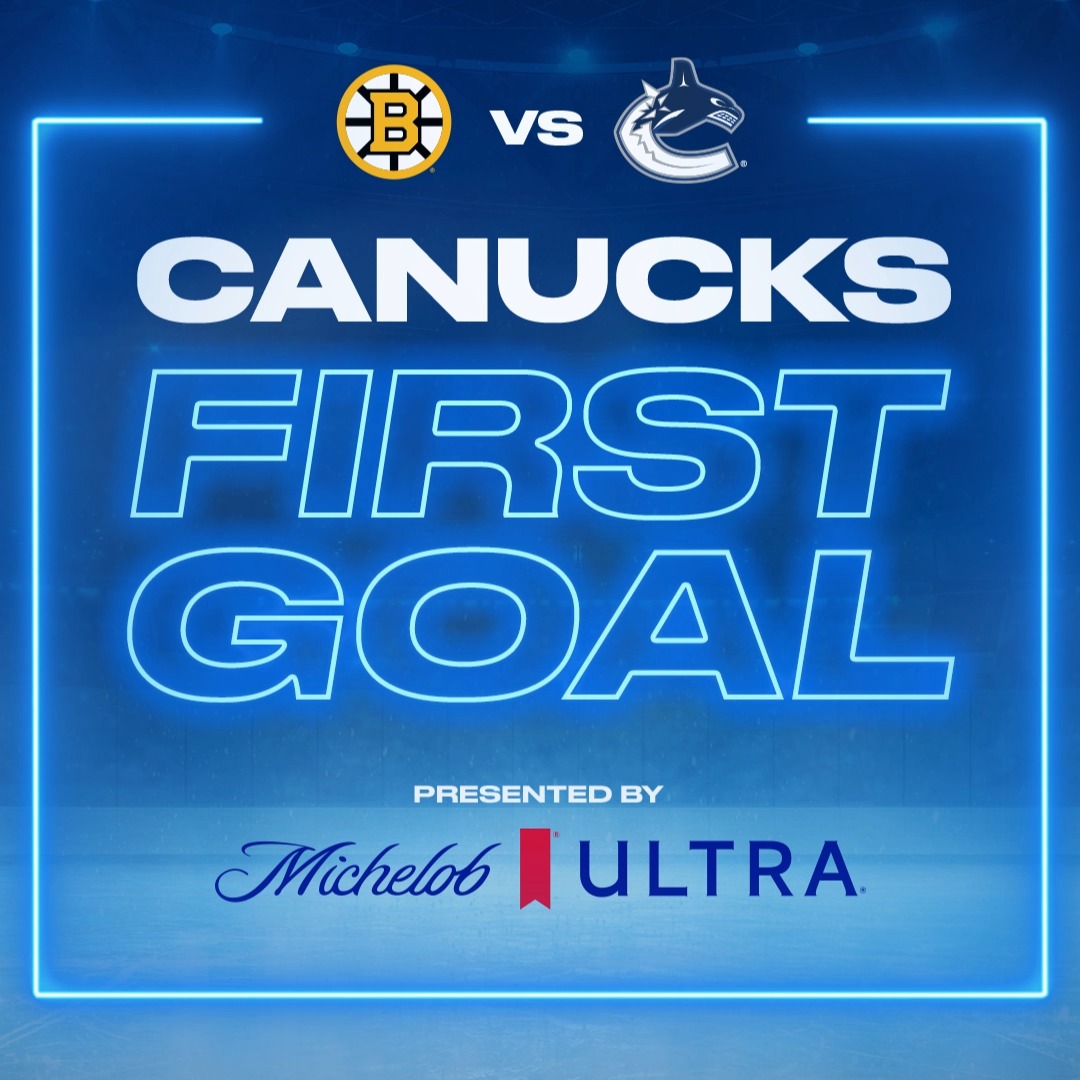 Make your predictions now 🚨 Reply to us using #UltraFirstGoal for a chance to win a pair of tickets to a Michelob Ultra Prize Pack! Must be 19+ to play. Michelob ULTRA Canada | #Canucks
