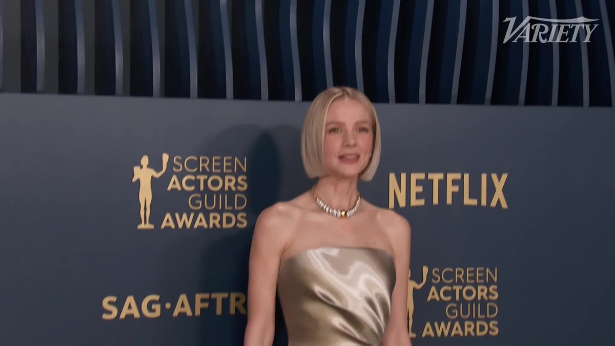 Carey Mulligan at the 2024 #SAGAwards