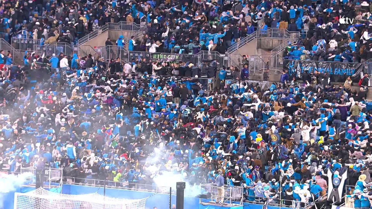 We missed this. 😍 Charlotte FC supporters bringing the energy! 📺 #MLSSeasonPass: