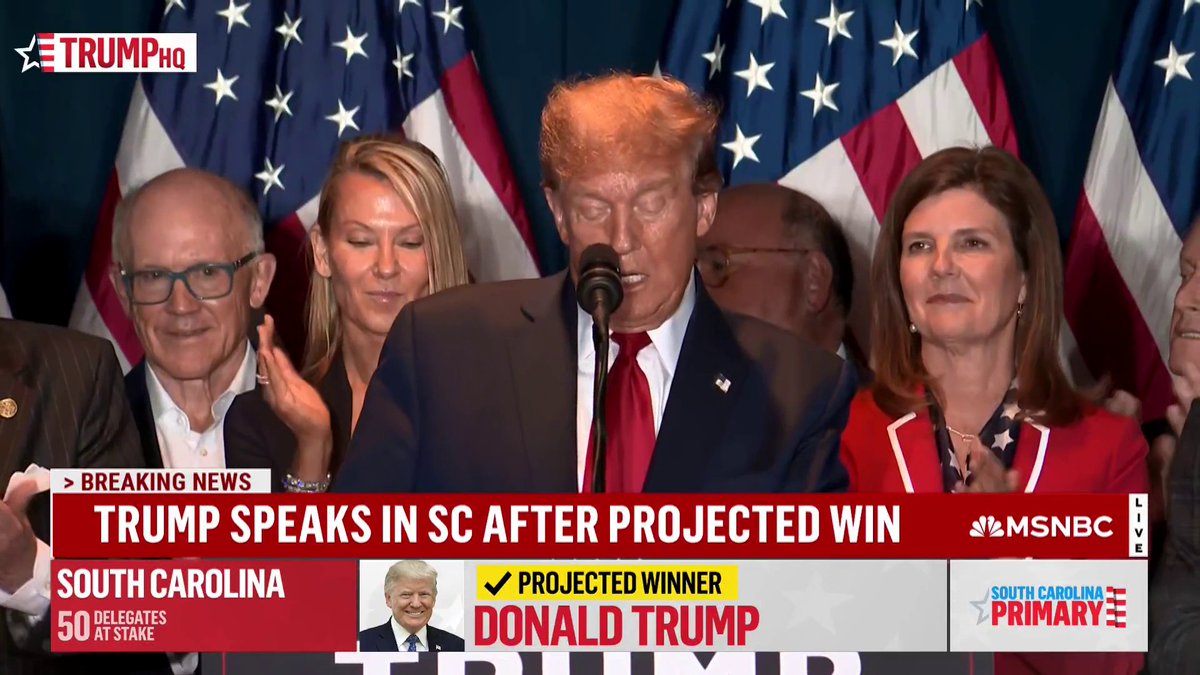 BREAKING: Donald Trump is so senile he forgot to mention two members of his family, Eric and Lara Trump, while reading off a notecard. Retweet to show off Trump’s cognitive decline.