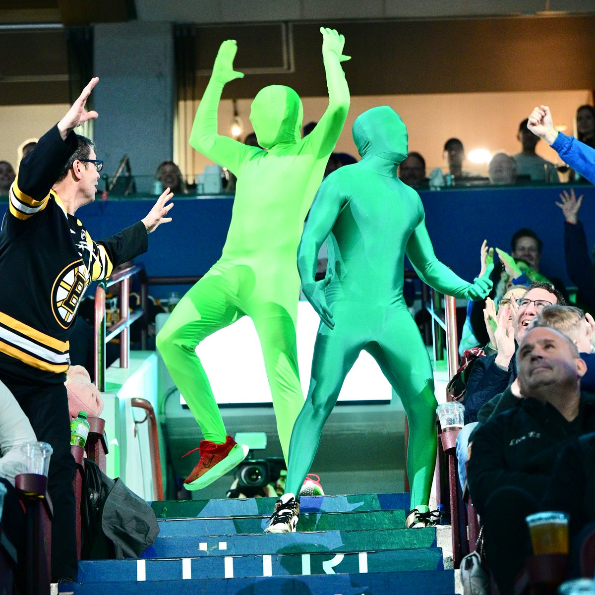 THE INFAMOUS GREEN MEN ARE BACK