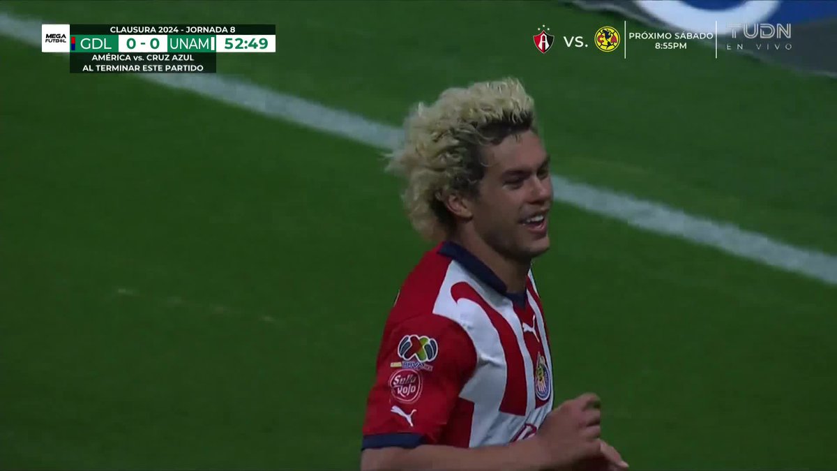 🇲🇽 ¡GOOOL DE COWELL! ¡GOOL DE CHIVAS! 🐐⚽️ ¡Ya lo gana el Guadalajara! 🐐 Chivas 1 - 0 Pumas 🐾 🔴 EN VIVO: 📺 Por: Canal 5 #MegaFutbol