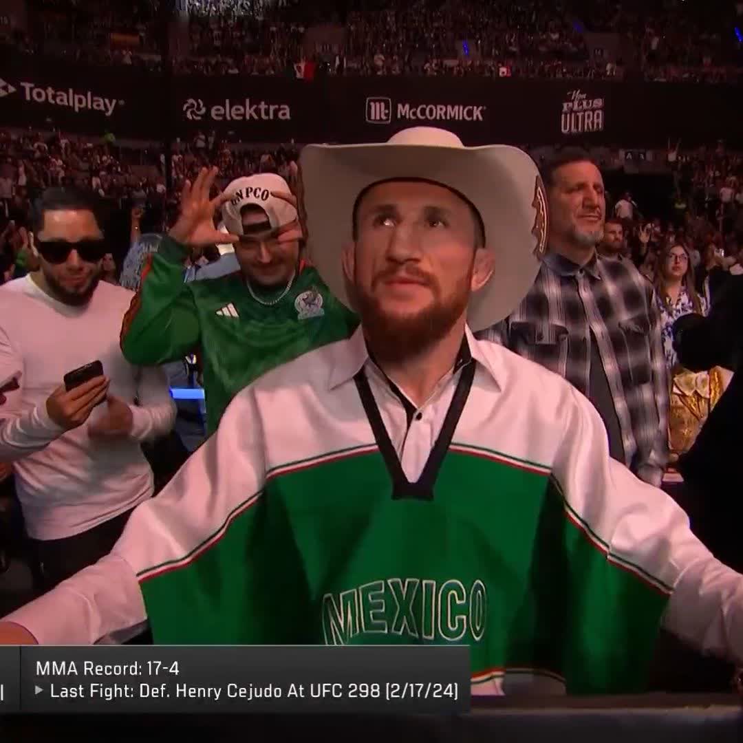 Man of the people 🇲🇽 Merab “The Machine” Dvalishvili | #UFCMexico