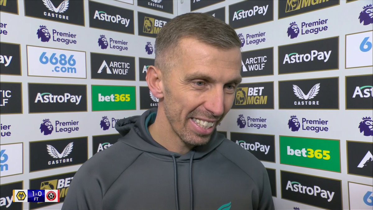 "The big positive was the support from the fans" 👏 Gary O'Neil's Wolves move up to eighth in the Premier League table ⏫
