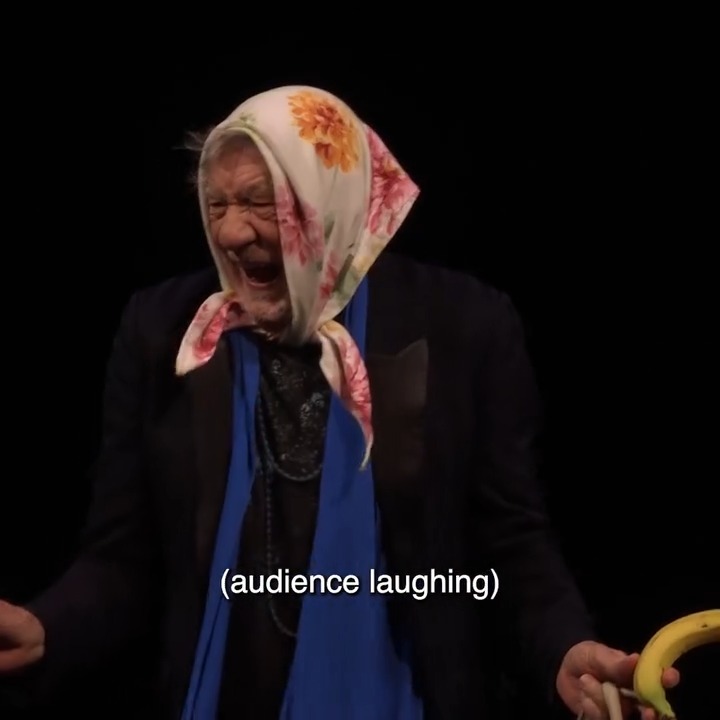 The legend that is #IanMcKellen everyone 👏 #IanMcKellenOnStage is available to stream on #NationalTheatreAtHome.