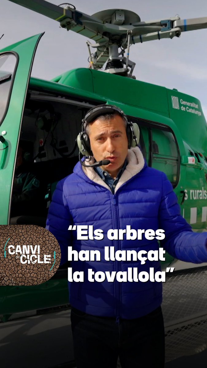 Els boscos són el millor termòmetre de la sequera: per viure, només compten amb l’aigua de la pluja, cada cop més escassa. Ens enfilem a un helicòpter dels Agents Rurals per observar les cicatrius que la sequera hi ha deixat. 3catinfo Sense ficció Pere Bosch #Sequera3Cat