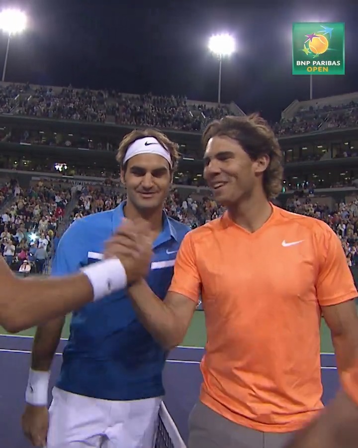 When Nadal, Federer AND Wawrinka all played in the same doubles match, at Indian Wells in 2011 🇨🇭🇪🇸🇺🇸👇