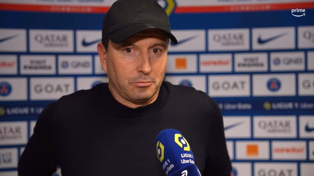 🎙️ Julien Stéphan : "C'était le coup parfait mais on ne peut pas lutter contre une décision qui semble, à mon avis, très sévère pour nous." #PSGSRFC