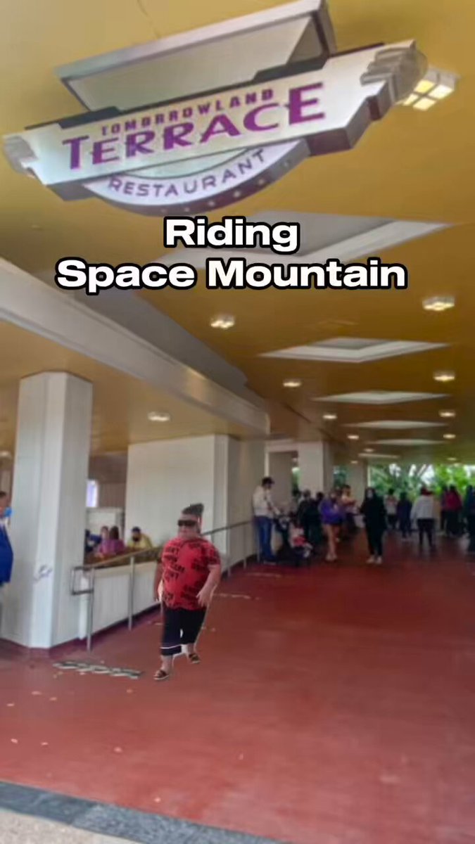 Riding Space Mountain (but memes)