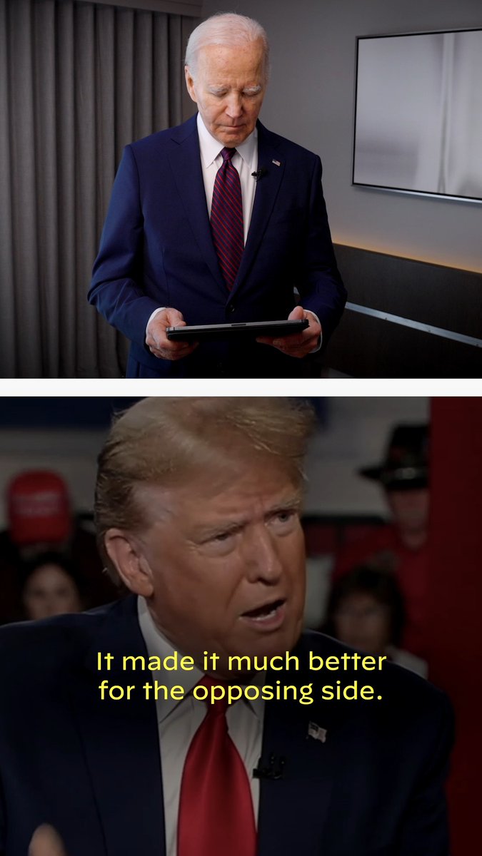 They showed me the clip of Donald Trump admitting he sabotaged the bipartisan deal to secure the border. He’s actively rooting against America every chance he gets.