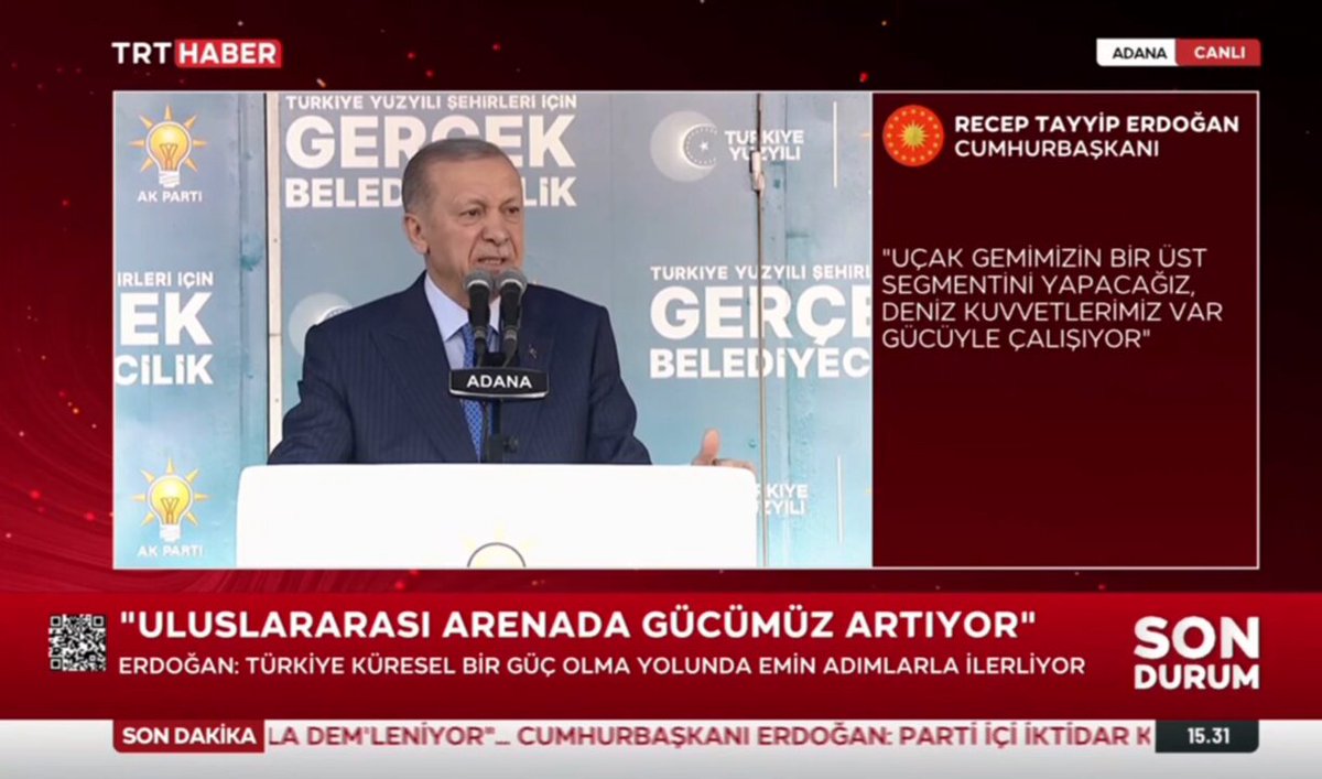 🔴 TRT HABER YENİ‼️‼️‼️‼️ Recep Tayyip Erdoğan Devlet Bahçeli Prof. Dr. Vedat Işıkhan Bendevi Palandöken TRT HABER Fahrettin Altun #StajÇıraklığıBizeSorsanıza