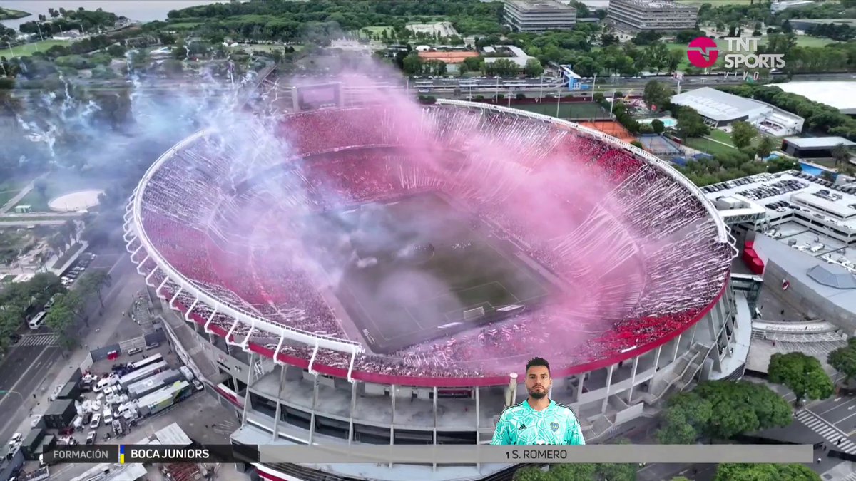 River Plate vs Boca Juniors KO now This is how the players entered the fray