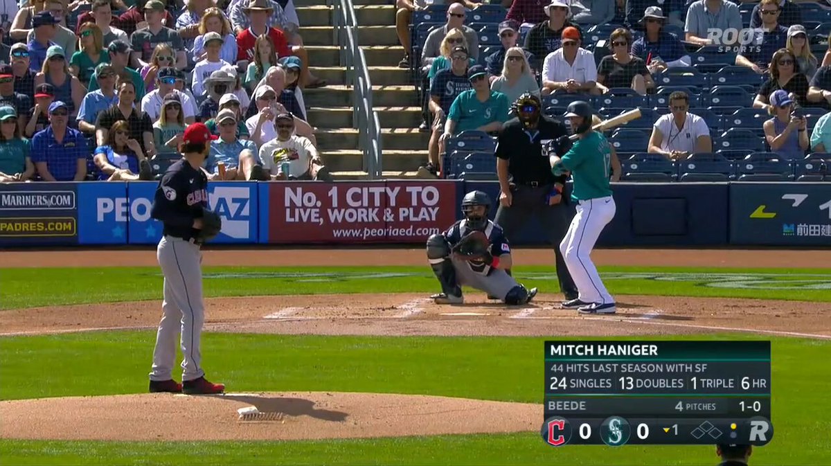 Mitch Haniger is officially back as a Mariner