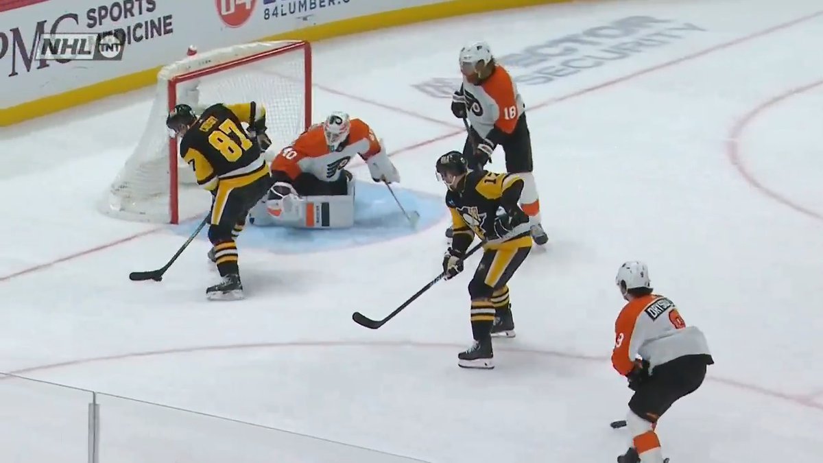 87 games vs. the Flyers for no. 87. Crosby's goals (55) and points (126) are the most in NHL history vs. Philadelphia.