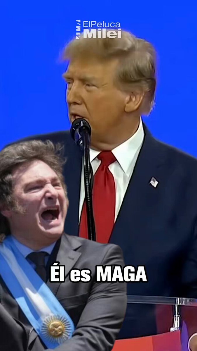 🚨 TRUMP: MILEI ES UN CABALLERO. MILEI ES MAGA, Make Argentina Great Again.