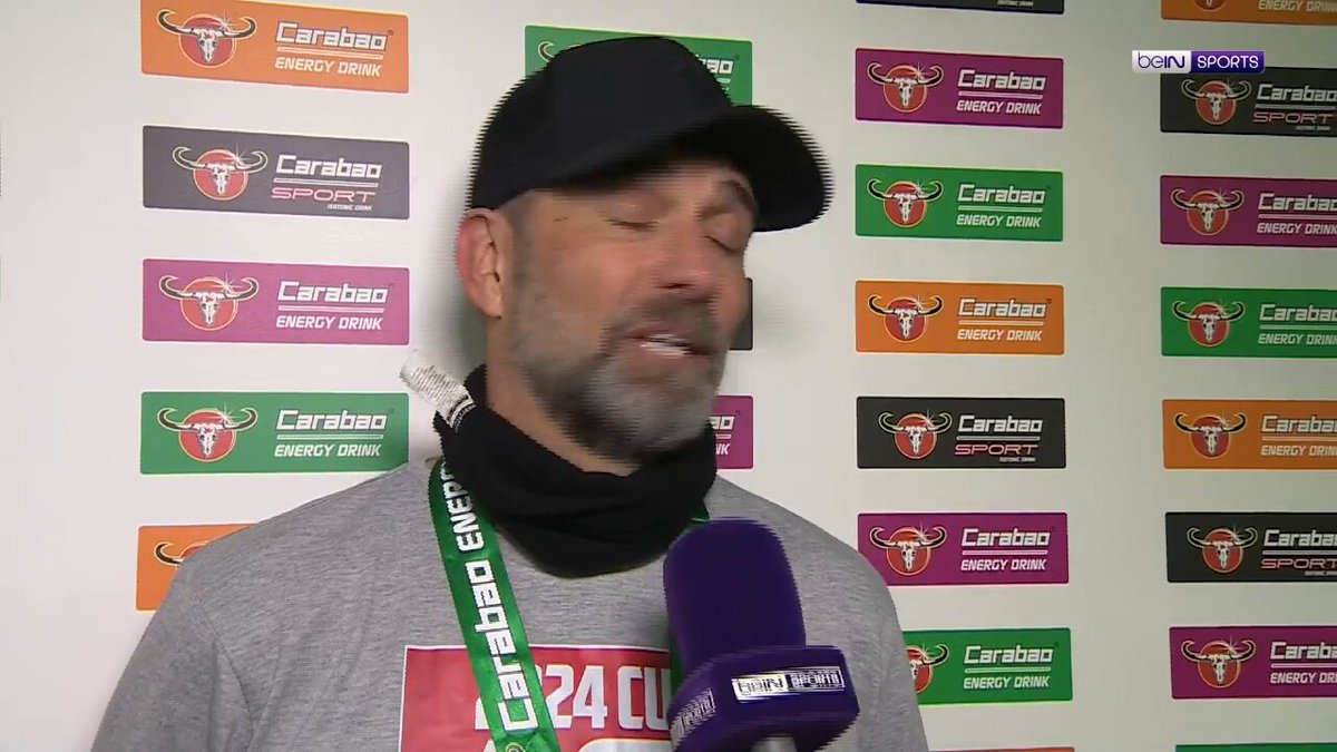 Jurgen Klopp: “Fans of other clubs will say it's just the Carabao Cup, but you wish you were here..”
