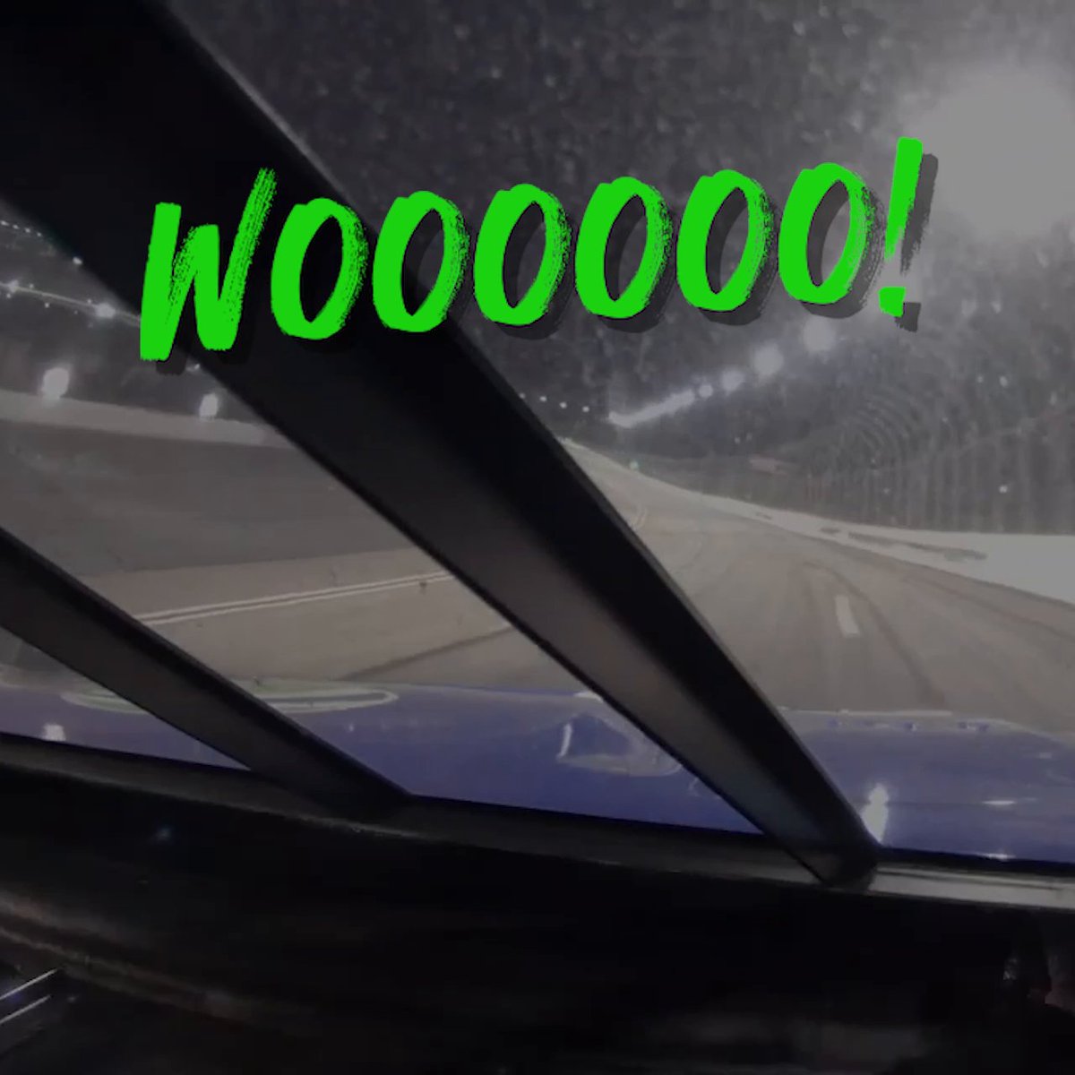 POV: You just won in one of the closest finishes in NASCAR history.