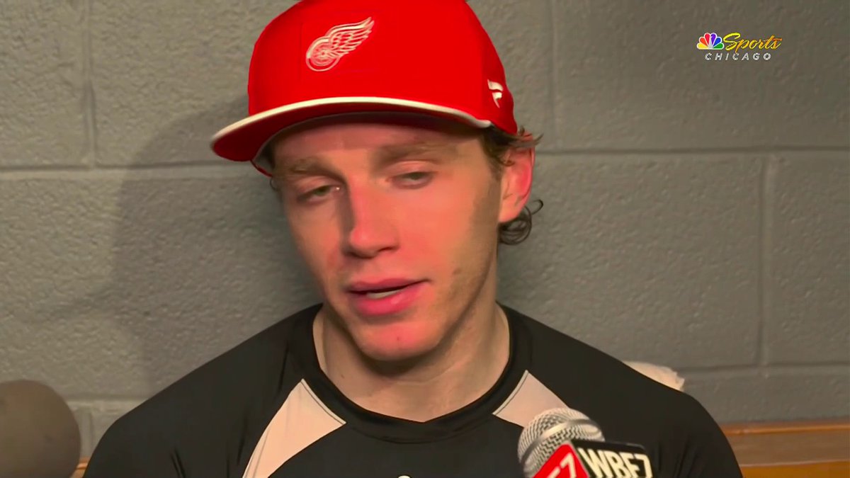"He's lucky he had the bubble on, or I was going after him." Patrick Kane on Bedard's hit 😂