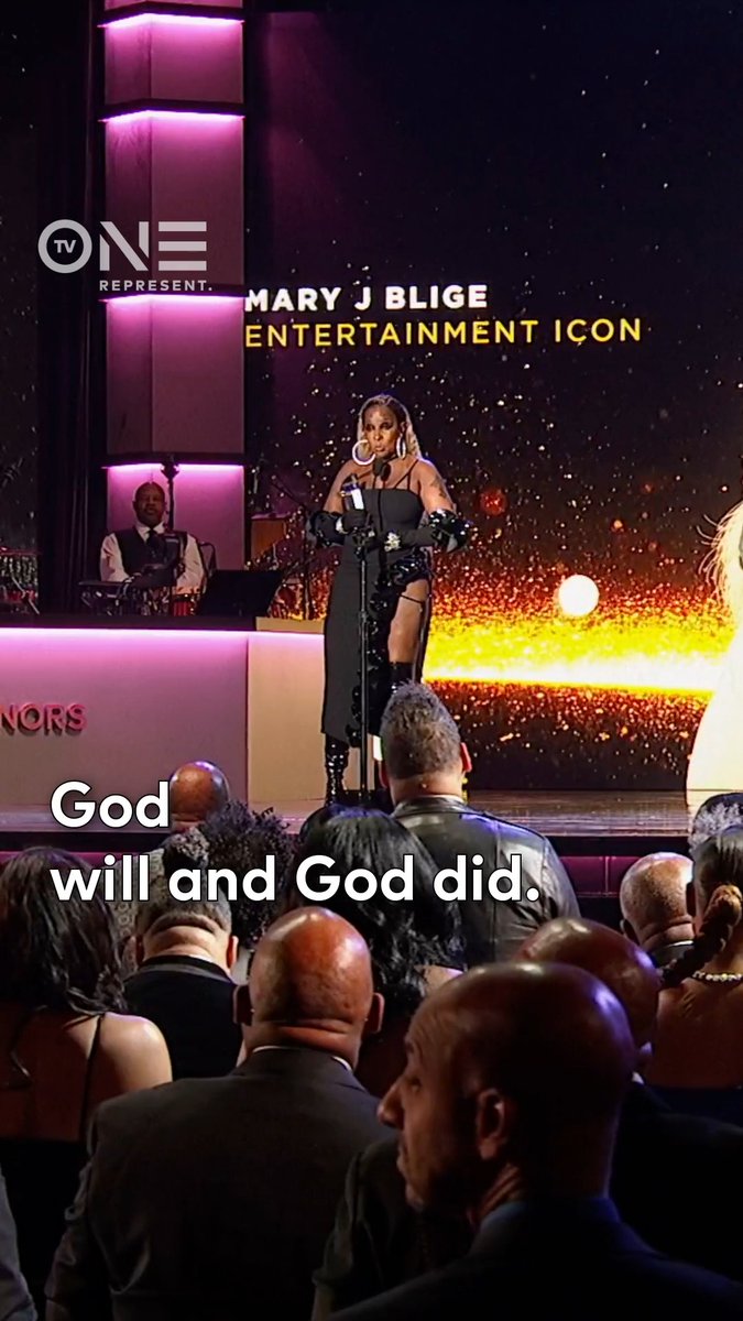 .Mary J. Blige's contribution to the culture is undeniable. The QUEEN of Hip-Hop Soul. Our #EntertainmentIcon. 🙌🏾 #UrbanOneHonors