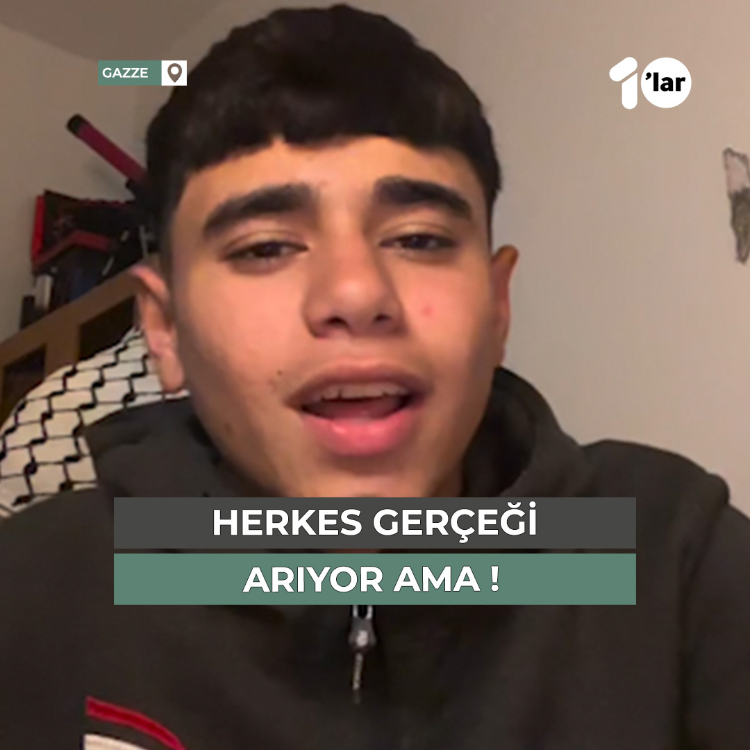 "Herkes gerçeği arar, bize gelince yalanlar başlar..." Gazzeli içerik üreticisi Abdurrahman anlatıyor.