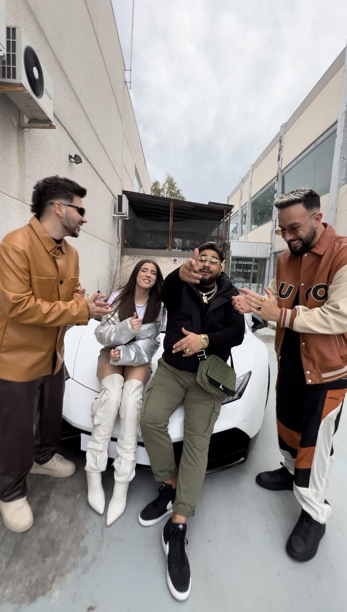 X aquí una capelita de lo nuevo “LLORANDO EN EL LAMBO” con Mar Lucas🎀 y Daviles De Novelda vayan corriendo a escucharla !! 🏎️🔥🏁