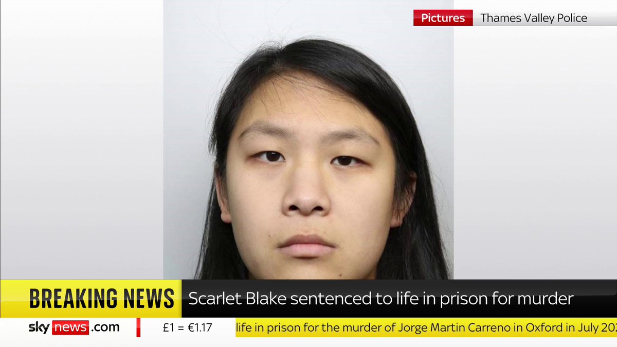 BREAKING: A woman who filmed herself killing a cat before putting the animal in a blender has been jailed for life for murdering a man four months later Read more: 📺 Sky 501, Virgin 602, Freeview 233 and YouTube