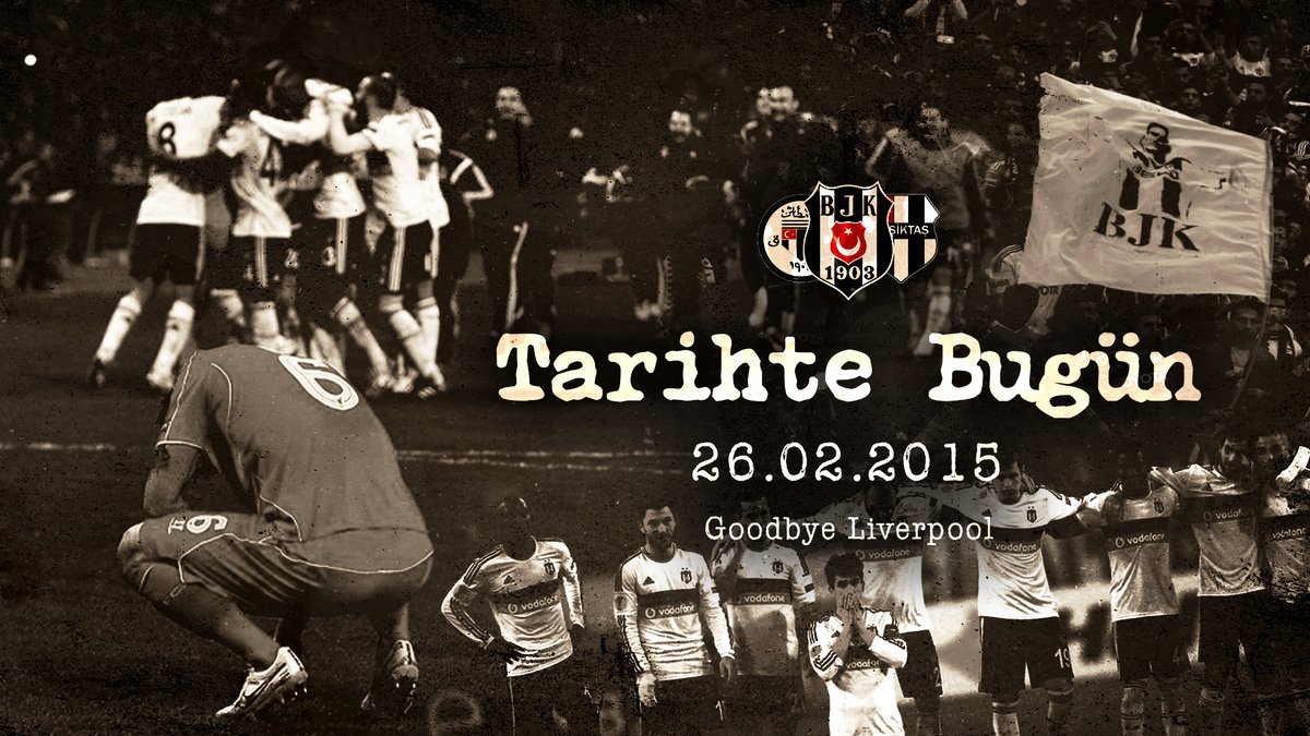 🗓️Tarihte Bugün: Beşiktaş v Liverpool 5-4 (PEN) | 26 Şubat 2015 #TarihteBugün Kara Kartal, anlı şanlı tarihindeki zaferlere bir yenisini daha ekledi. 🦅O tarihi anları bir de o günün tanıklarından dinleyelim. 🏁