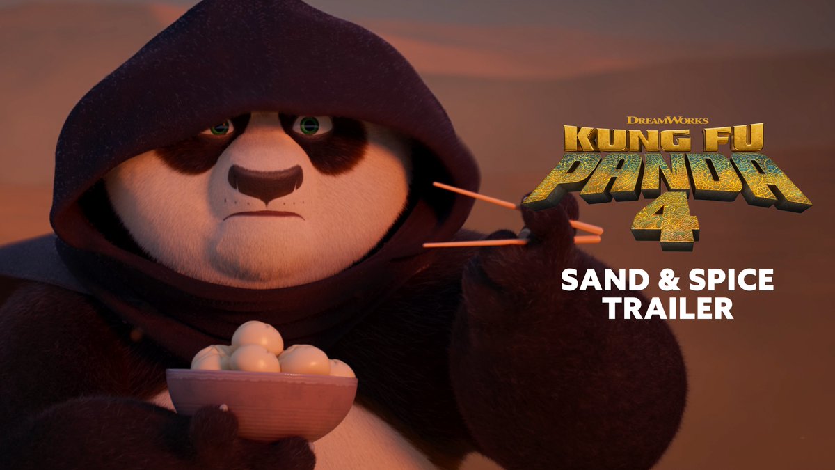 ‘Dune’-inspired teaser for ‘KUNG FU PANDA 4’.