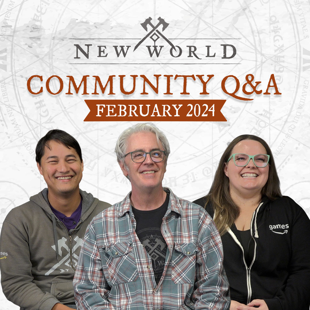 Your February community Q&A is here on the newest Forged in Aeternum! 📹