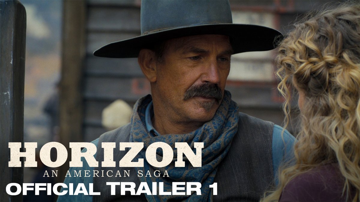 The first trailer for Kevin Costner’s ‘HORIZON: AN AMERICAN SAGA’ has been released. Part 1 releases on June 28, Part 2 releases in August. Both in theaters.
