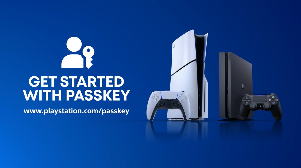 Go password-free with your PlayStation Network account. Activate a passkey for a quicker, more secure sign-in experience: