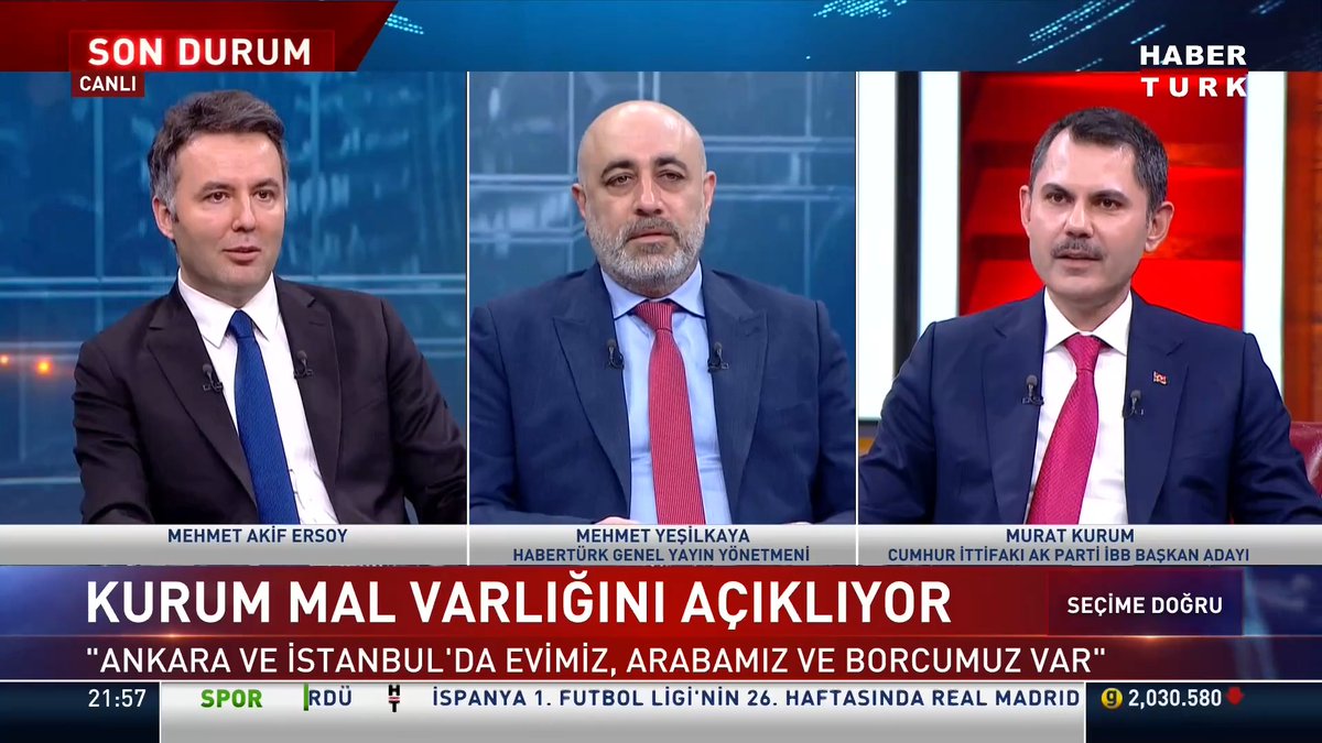 Mal varlığı ne kadar? 650 bin konutu nasıl yapacak? AK Parti İstanbul Büyükşehir Belediye Başkan Adayı Murat KURUM #SeçimeDoğru'da açıkladı.
